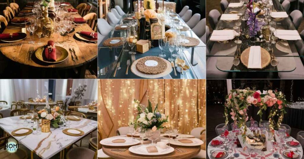 Enhancing Your Event with the Right Table Choice