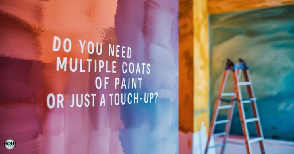 Do You Need Multiple Coats of Paint or Just a Touch-Up