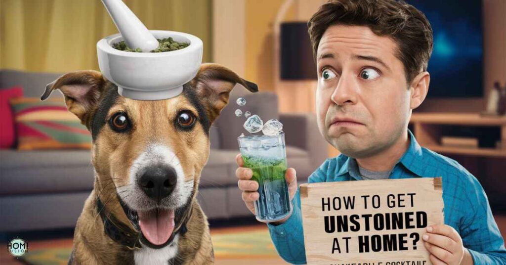 How To Get A Dog Unstoned At Home