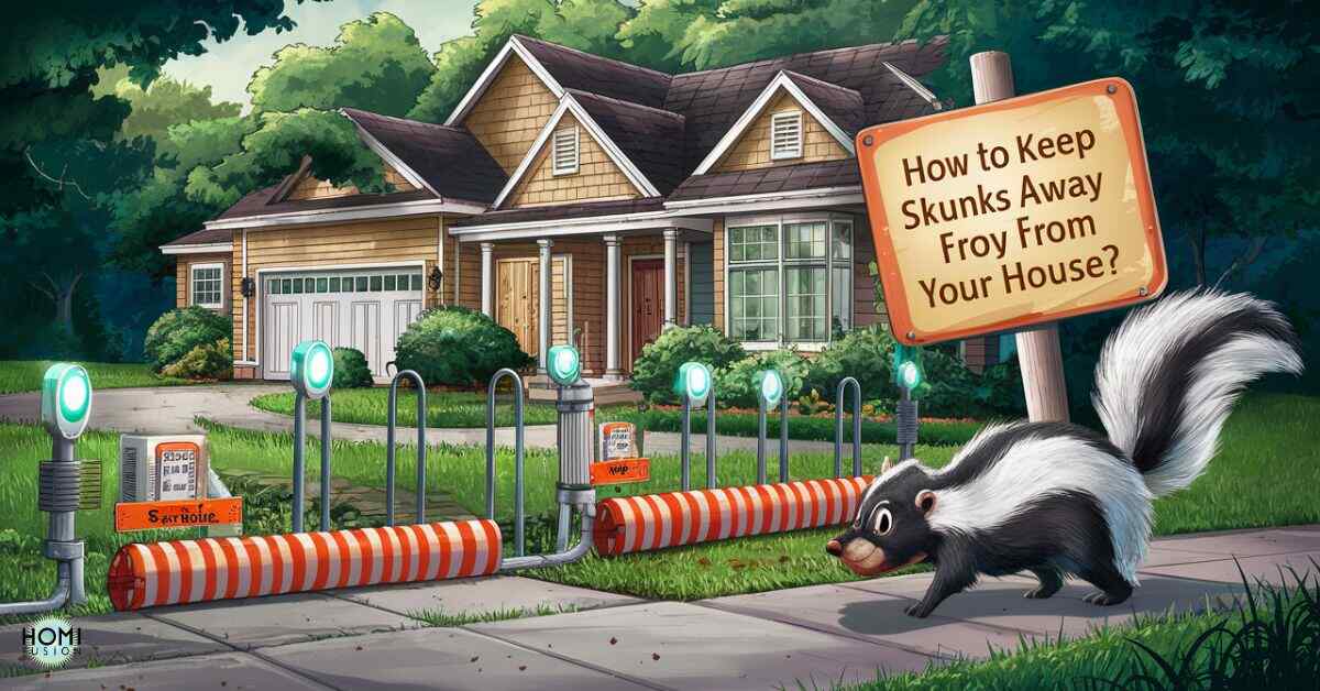 How to Keep Skunks Away from Your House