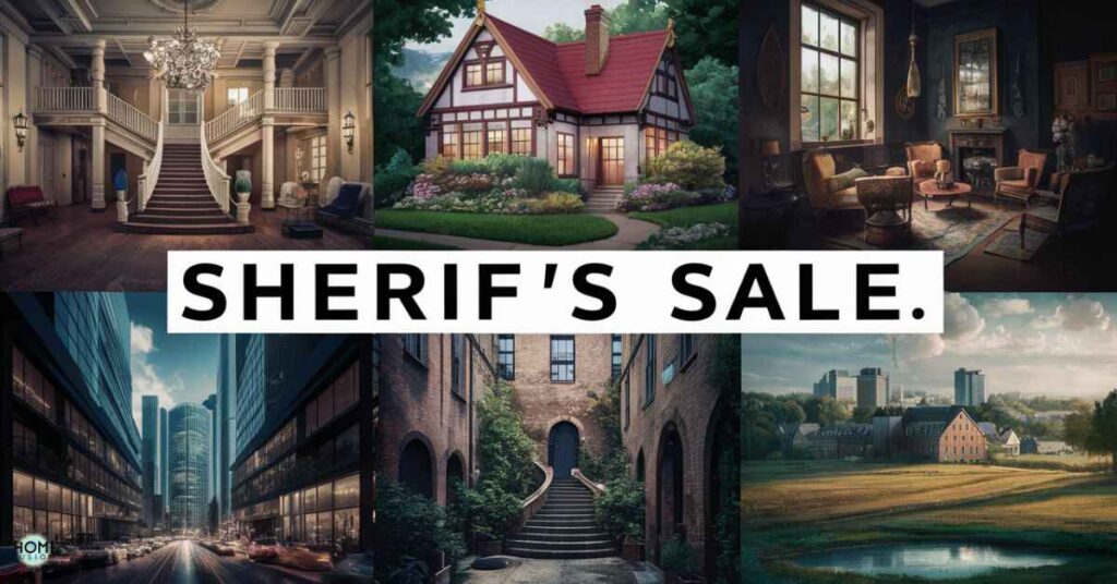 Types of Properties Available at Sheriff's Sales