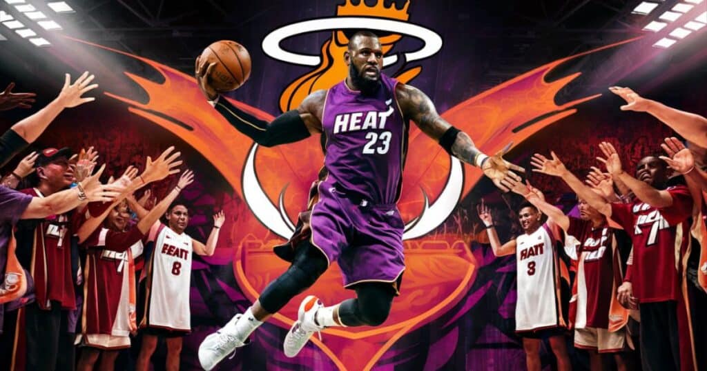 LeBron James - King of Miami's Basketball Kingdom