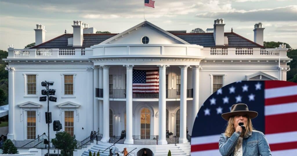 Musician Kid Rock’s White House Replica in Nashville, TN